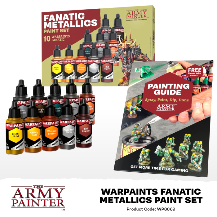 Army Painter - Warpaints Fanatic: Metallics Set